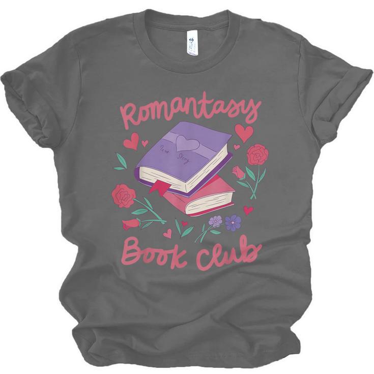 Romantasy Book Club Novel Reading Club Bibliophiles Fiction Unisex Jersey T-Shirt