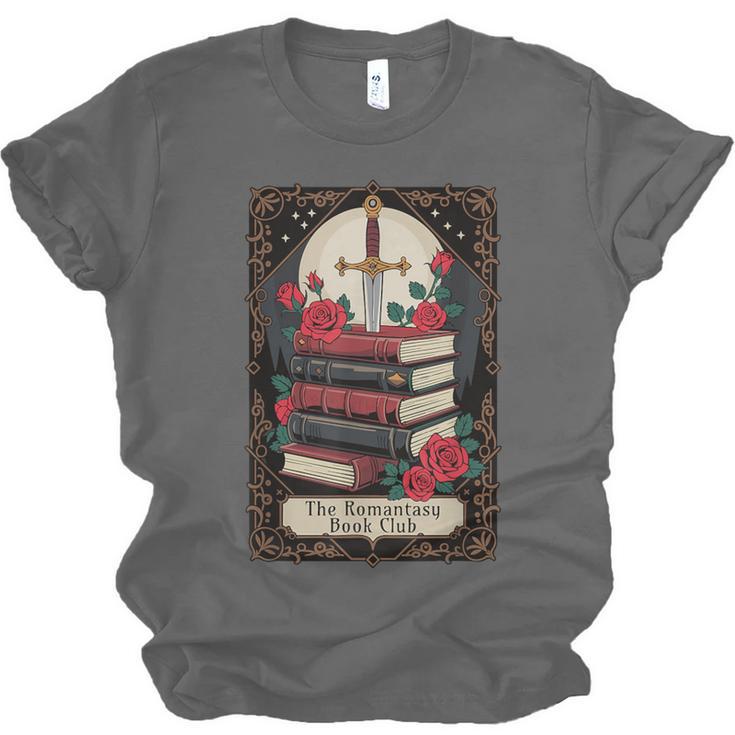 Romantasy Book Club Tarot Card Unisex Jersey T-Shirt Romantasy Book Club Tarot Card Unisex Jersey T-Shirt