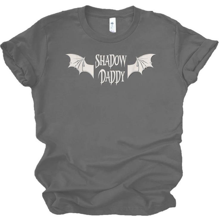Romantasy Dark Romance Book Bat Boy Wings Shadow Daddy Lover Unisex Jersey T-Shirt