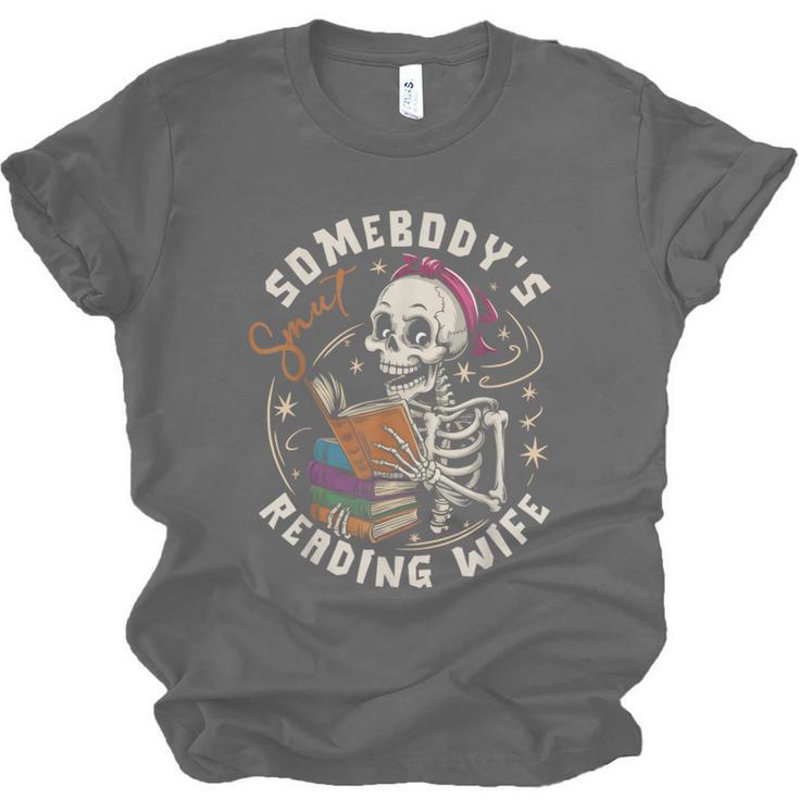 S Mut Book Spicy Romance Somebody's S Mut Reading Wife Unisex Jersey T-Shirt