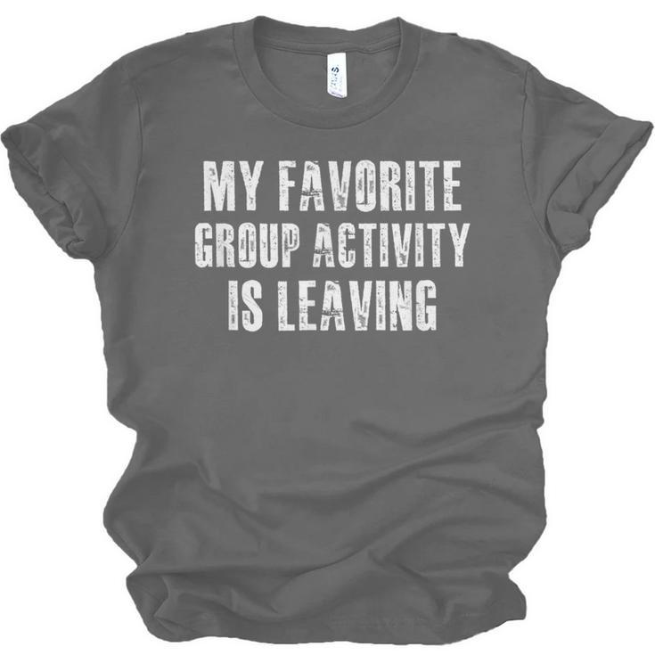 Sarcastic Introvert Antisocial Humorous Unisex Jersey T-Shirt Sarcastic Introvert Antisocial Humorous Unisex Jersey T-Shirt