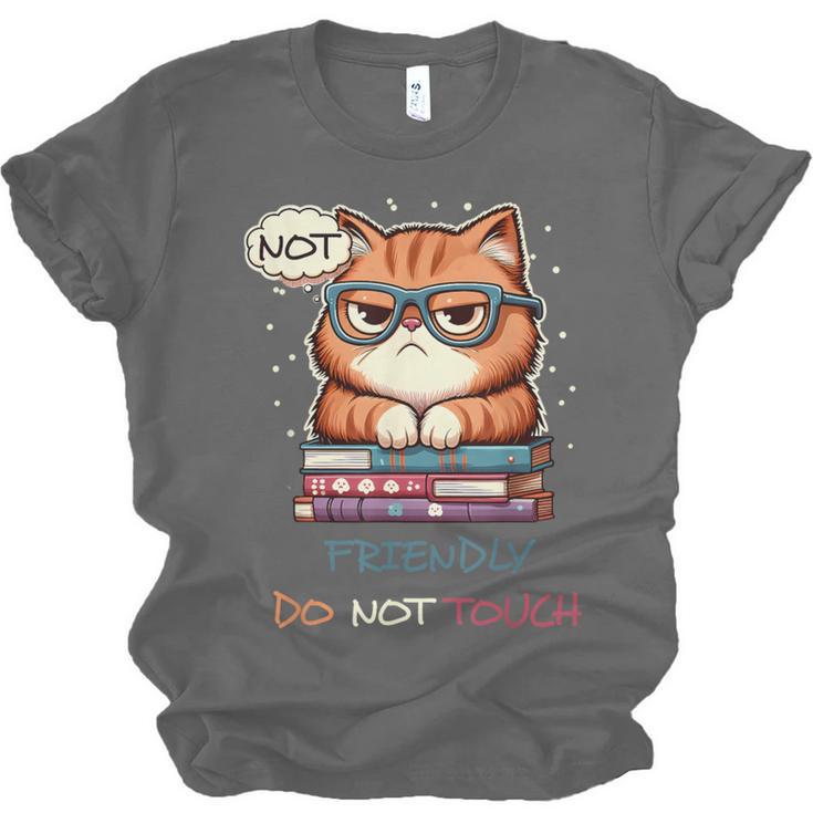 Sarcastic Loner Introvert Not a Friendly Do Not Touchs Unisex Jersey T-Shirt