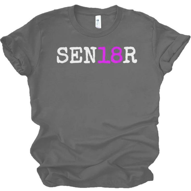 Senior 2018 TShirt Graduation Class Of 2018 Tee Shirt Unisex Jersey T-Shirt