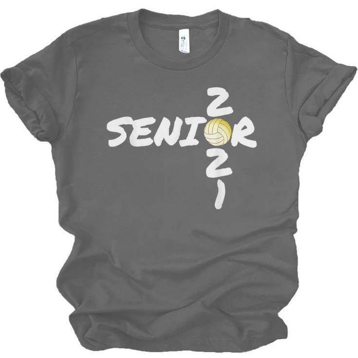 Senior 2021 Volleyball Graduation Shirt Unisex Jersey T-Shirt