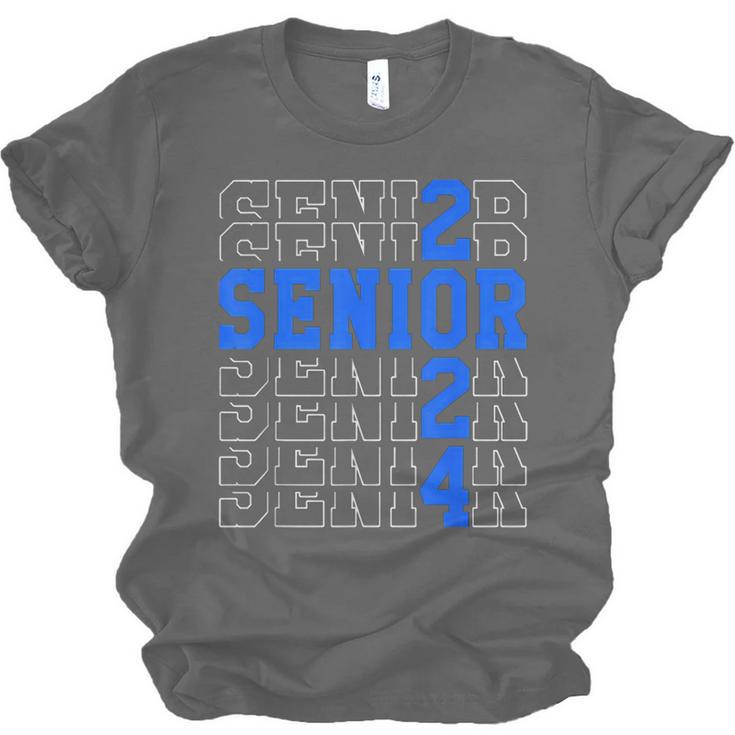 Senior 2024 Graphic Class Of 2024 Graduation Graphic Unisex Jersey T-Shirt