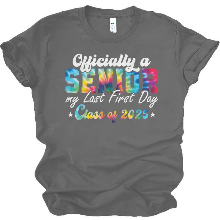 Senior 2025 Graduation My Last First Day Of Class Of 2025 Unisex Jersey T-Shirt
