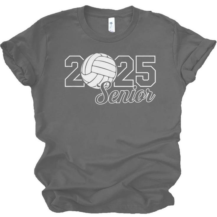 Senior 2025 Volleyball Mom High School Graduation Outfit Pro Unisex Jersey T-Shirt