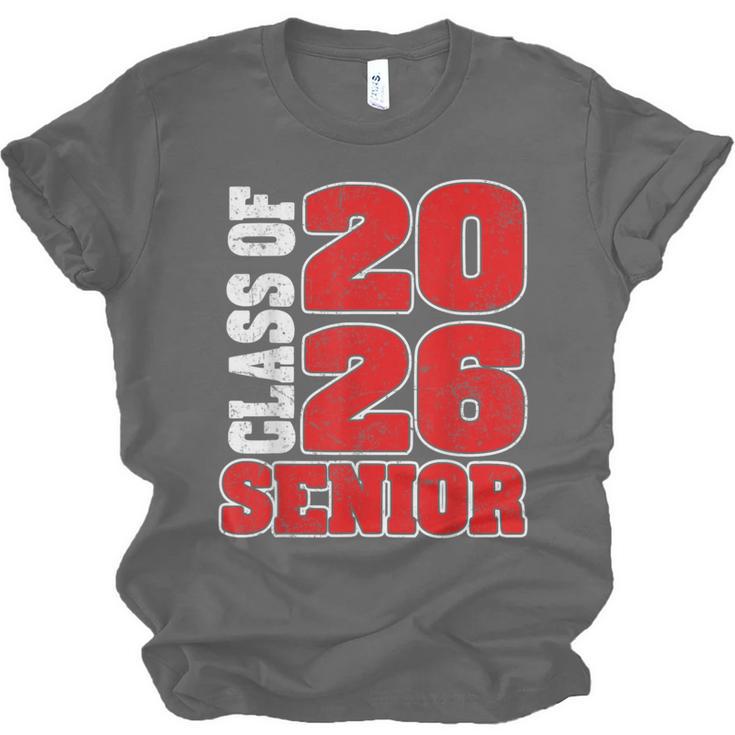 Senior 2026 Class Of 2026 Graduation Unisex Jersey T-Shirt
