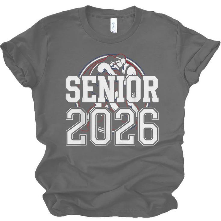 Senior 2026 Wrestling Class Of 2026 Wrestler Graduation Unisex Jersey T-Shirt