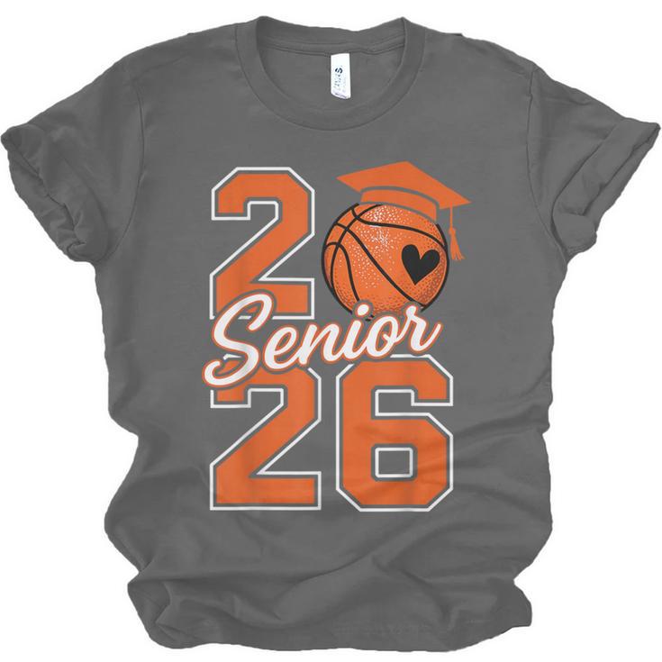 Senior Basketball Class Of 2026 Crew Basketball Graduation Unisex Jersey T-Shirt