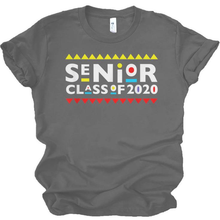Senior Class Of 2020 90s TV Graduation For Grad Unisex Jersey T-Shirt