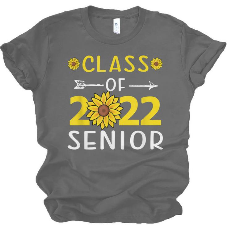 Senior Class Of 2022 Sunflower Graduation Seniors 22 Unisex Jersey T-Shirt
