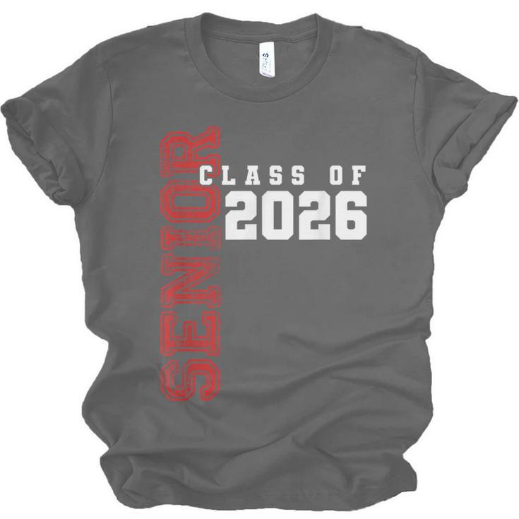 Senior Class Of 2026 Graduation Grad 26 Unisex Jersey T-Shirt