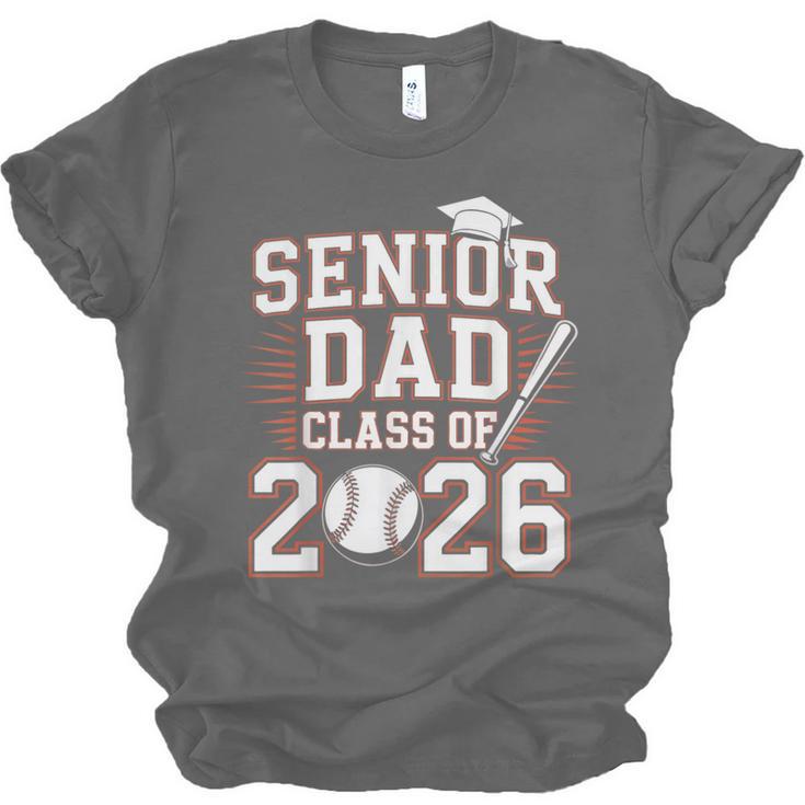 Senior Dad Class Of 2026 Graduate Baseball 2026 Graduation Unisex Jersey T-Shirt