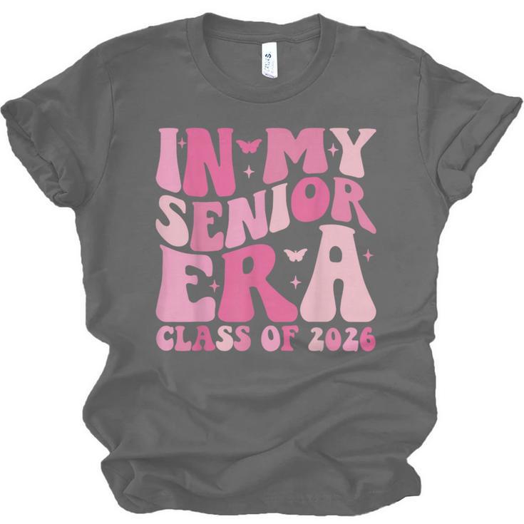 In My Senior Era Class Of 2026 Retro Senior 2026 Graduation Unisex Jersey T-Shirt