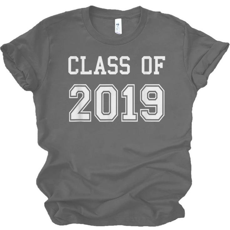 Senior Graduation Class Of 2019 GraduateShirt Unisex Jersey T-Shirt
