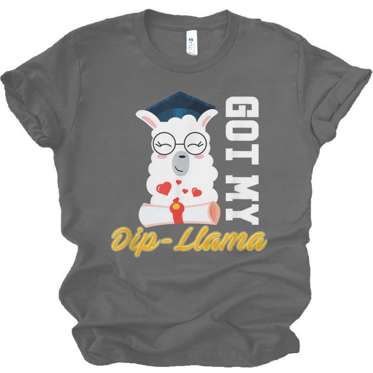 Senior Graduation TShirt 2019 Got My Dip-Llama Diploma Shirt Unisex Jersey T-Shirt