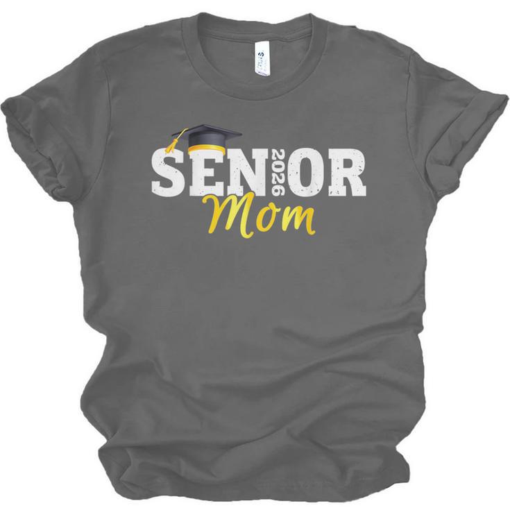 Senior Mom 2026 Class Of 2026 Graduation 26 Family Matching Unisex Jersey T-Shirt