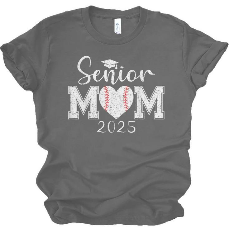 Senior Mom Baseball 2025 Class Of 2025 Graduation Unisex Jersey T-Shirt