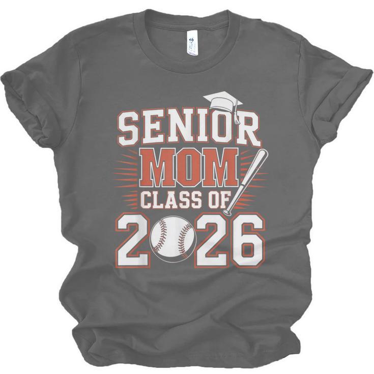 Senior Mom Class Of 2026 Graduate Baseball 2026 Graduation Unisex Jersey T-Shirt