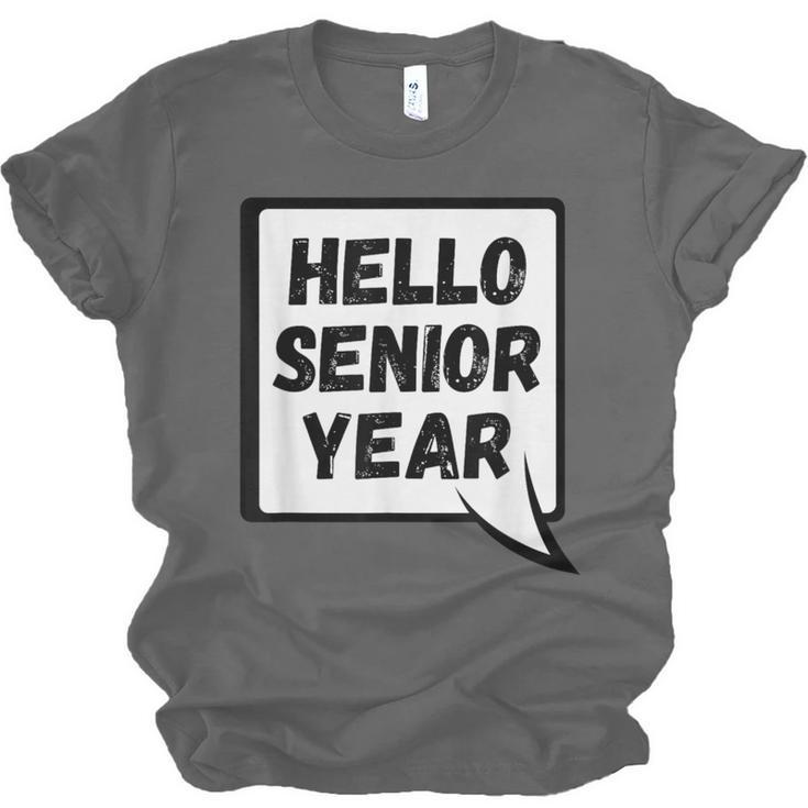 Seniors Class Of 2026 Back To School Graduation Unisex Jersey T-Shirt