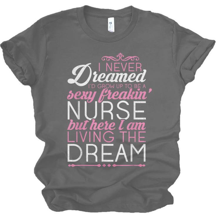 Sexy Freakin' Nurse NursingShirt For RN Graduation Unisex Jersey T-Shirt