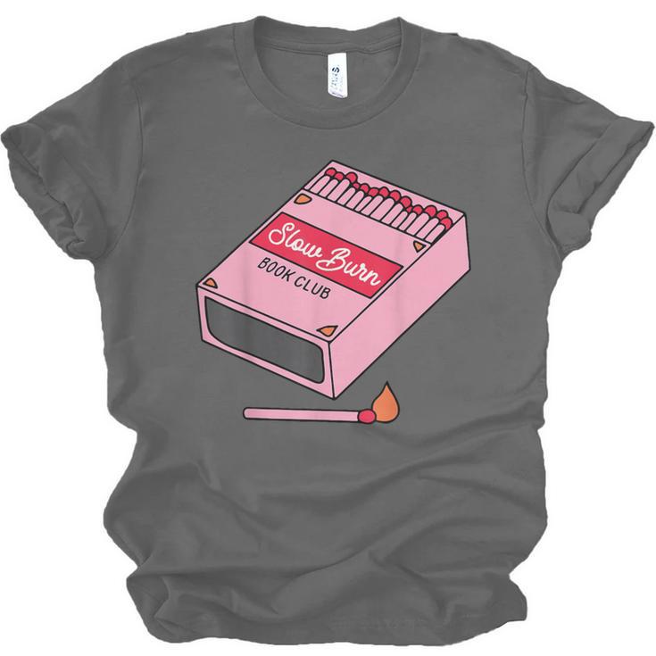Slow Burn Book Club Unisex Jersey T-Shirt
