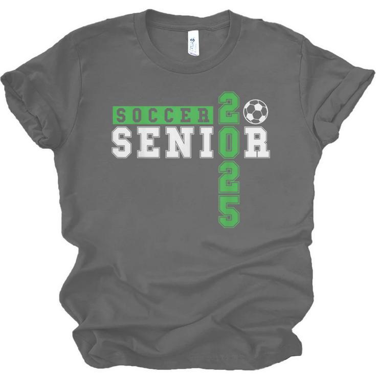 Soccer Senior Night Soccer Senior 2025 Graduation 14 Unisex Jersey T-Shirt