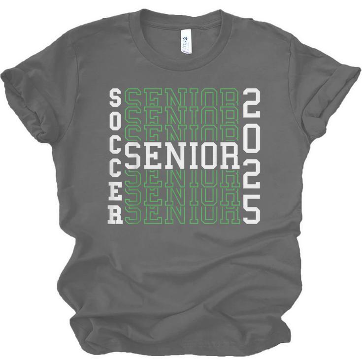 Soccer Senior Night Soccer Senior 2025 Graduation 45 Unisex Jersey T-Shirt
