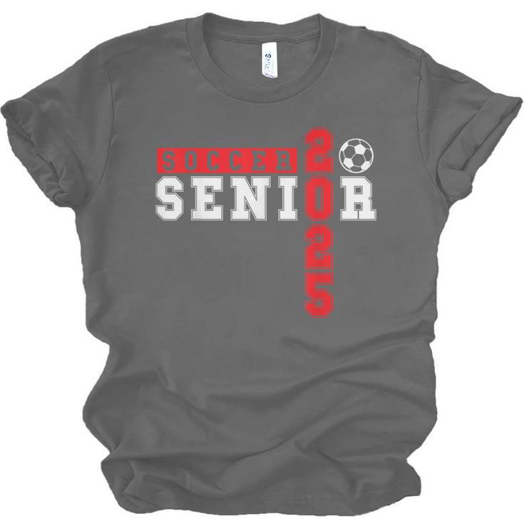 Soccer Senior Night Soccer Senior 2025 Graduation 5 Unisex Jersey T-Shirt