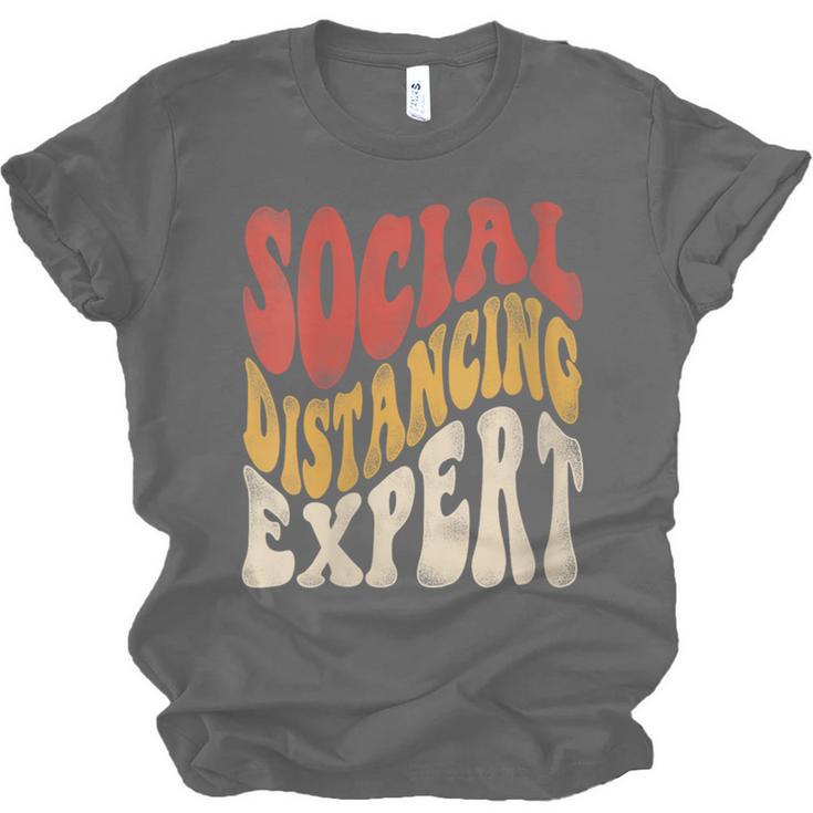 Social Distancing Expert Introvert Unisex Jersey T-Shirt