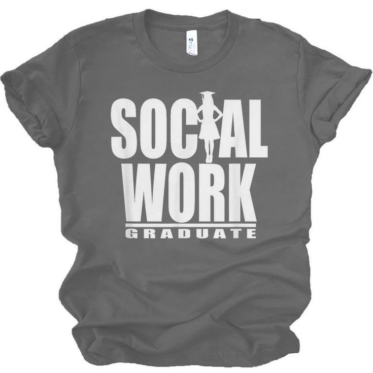 Social Work Graduate TShirt College Graduation Unisex Jersey T-Shirt