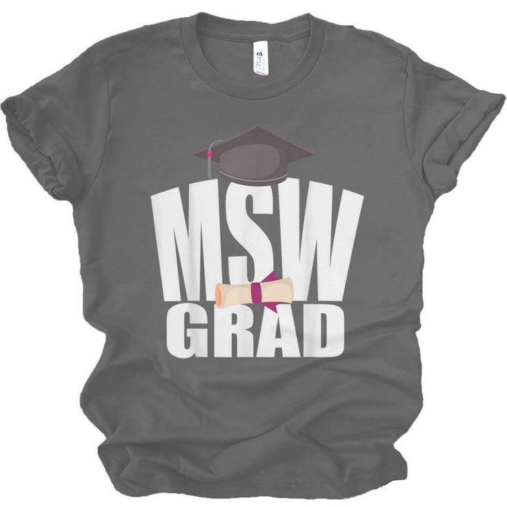Social Work MSW Graduation Masters Degree Worker 2020 Unisex Jersey T-Shirt
