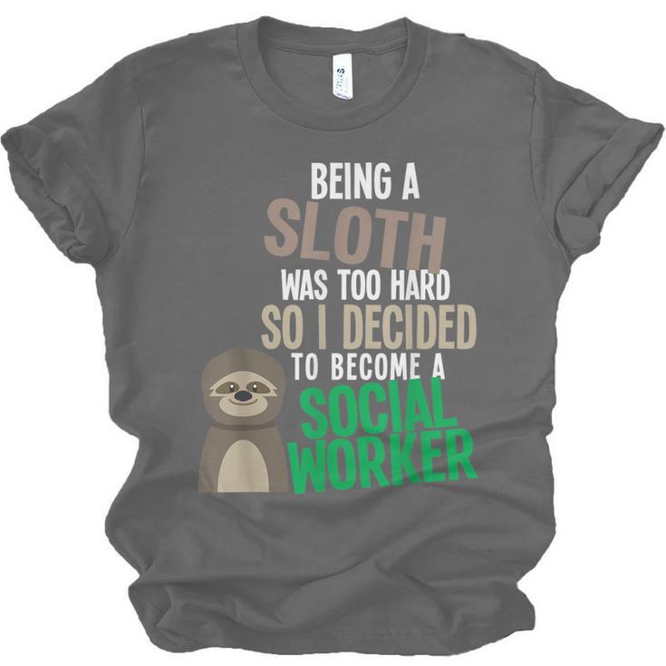 Social Work Student Masters Degree Graduation Unisex Jersey T-Shirt