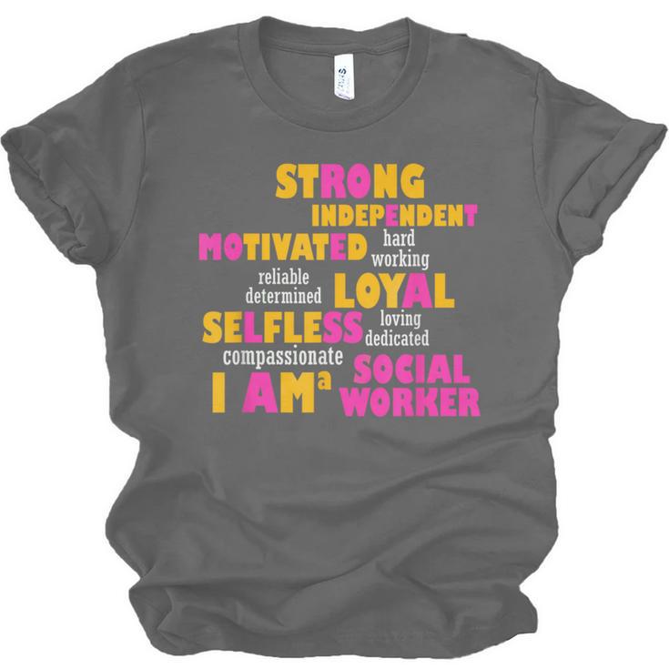 Social WorkerShirt Graduation Social Work Month Unisex Jersey T-Shirt