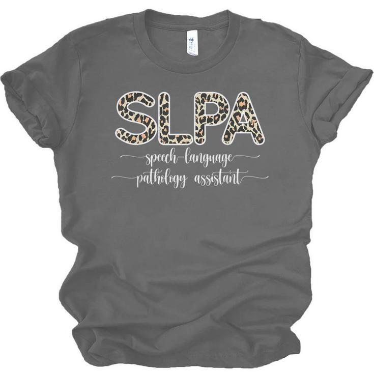 Speech Therapy Graduation For SLPA Therapist Unisex Jersey T-Shirt