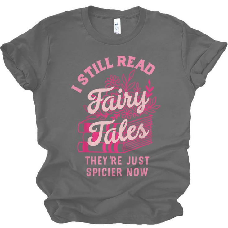 Spicy Book Lover For Women Who Love To Read Romance Fantasy Unisex Jersey T-Shirt