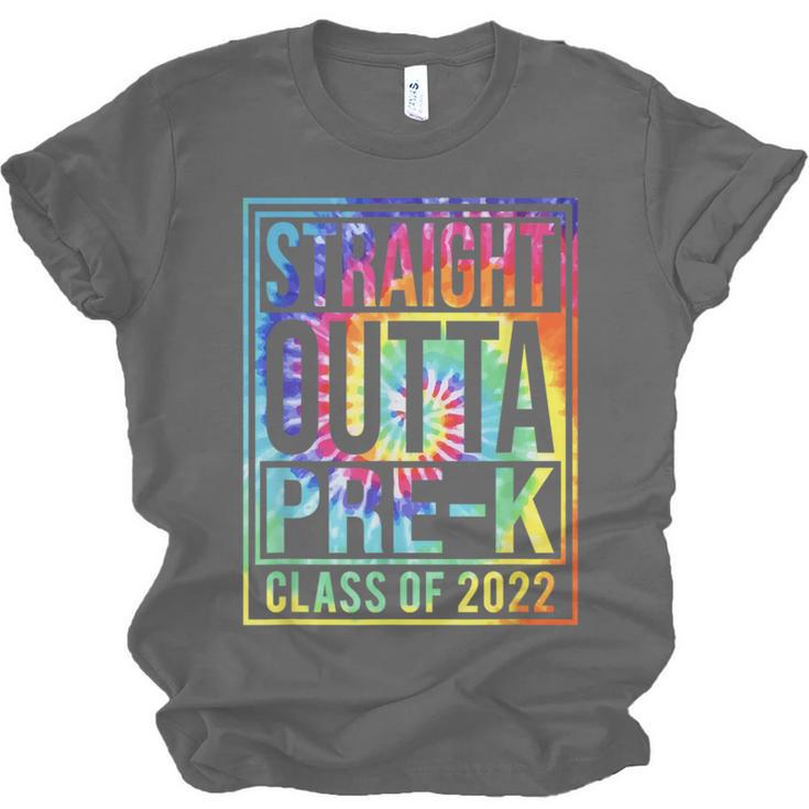 Straight Outta Pre-K Class Of 2022 Preschool Graduation Unisex Jersey T-Shirt