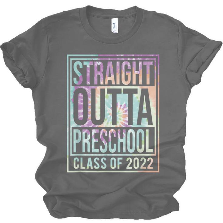 Straight Outta Preschool Class Of 2022 School Graduation Unisex Jersey T-Shirt