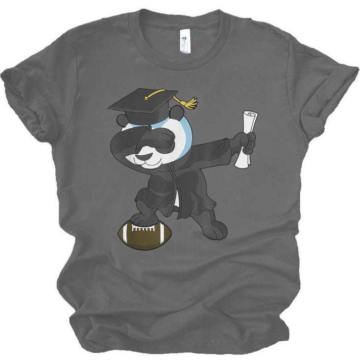 Student Graduation 2022 Panda Football Boys Girls Teenager Unisex Jersey T-Shirt