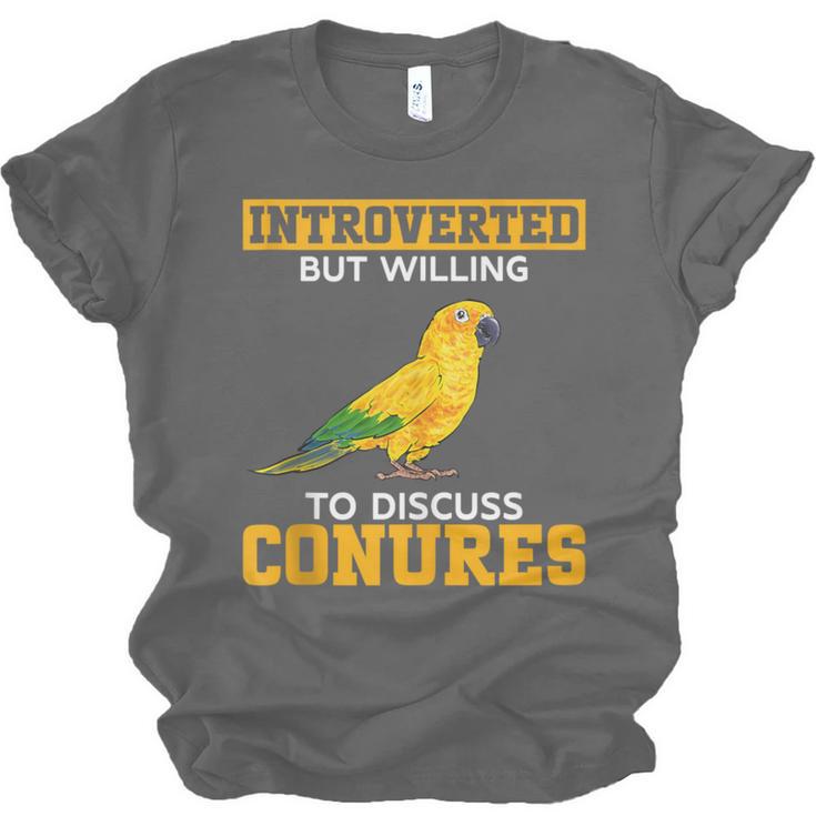 Sun Conure Introvert Parrot Bird Sun Conure Unisex Jersey T-Shirt Sun Conure Introvert Parrot Bird Sun Conure Unisex Jersey T-Shirt