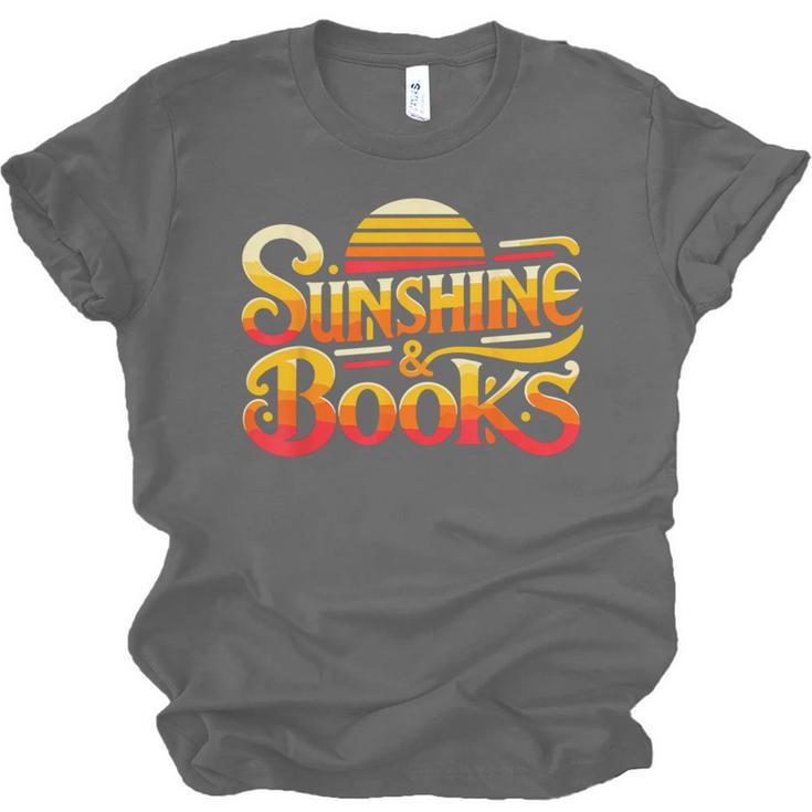 Sunshine & Books For Bookworm Summer Reading Unisex Jersey T-Shirt