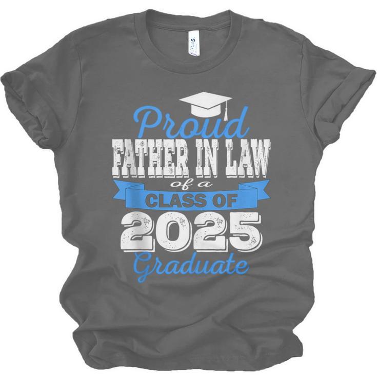 Super Proud Father In Law Of 2025 Graduate Graduation Family Unisex Jersey T-Shirt