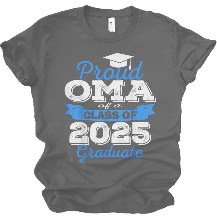 Super Proud OMA Of 2025 Graduate Senior Graduation Family Unisex Jersey T-Shirt