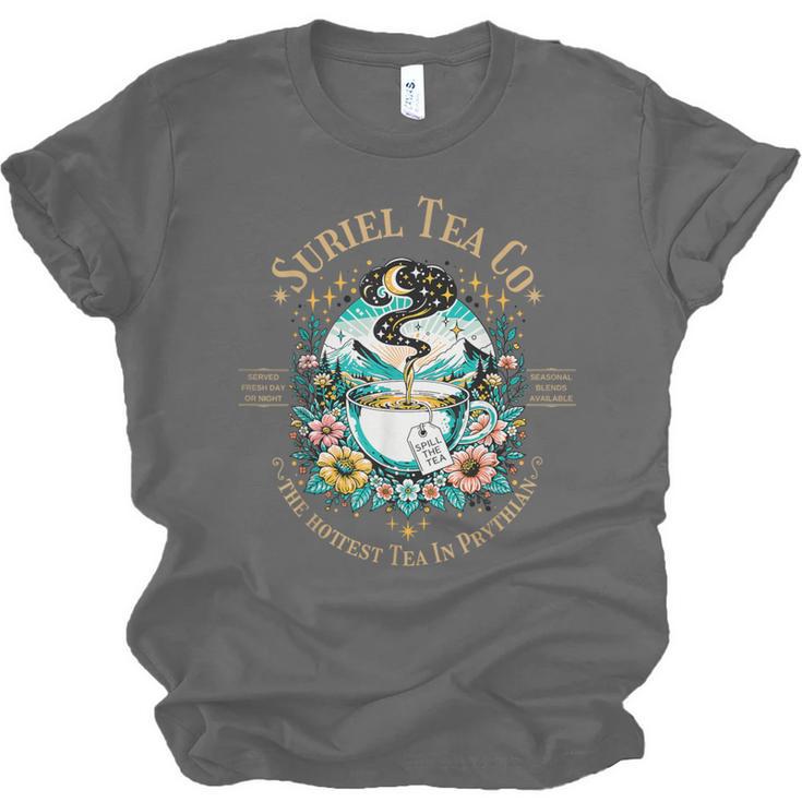 Suriel Tea Spicy Fantasy Romantasy Readers Booktok Bookish Unisex Jersey T-Shirt
