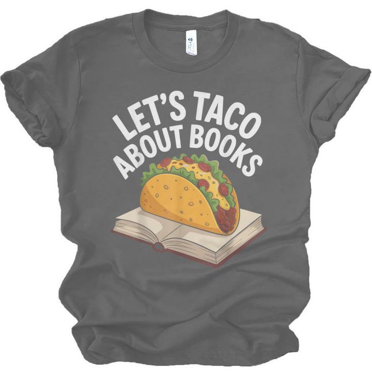 Taco Books Mexican Reading Teacher Book Lovers Bookish Unisex Jersey T-Shirt Taco Books Mexican Reading Teacher Book Lovers Bookish Unisex Jersey T-Shirt