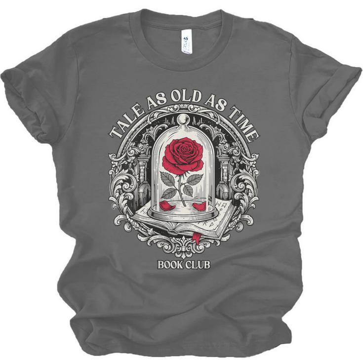 Tale As Old As Time Classic Book Lover Retro Unisex Jersey T-Shirt
