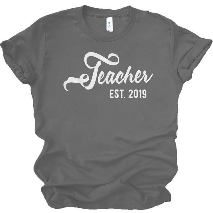 Teacher Graduation Shirt New Teacher Men Women Unisex Jersey T-Shirt