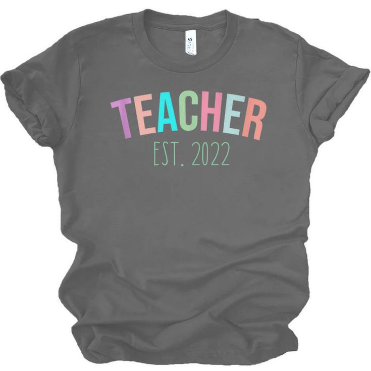 TEACHER Teacher Graduation Kindergarten Teacher 2022 Unisex Jersey T-Shirt