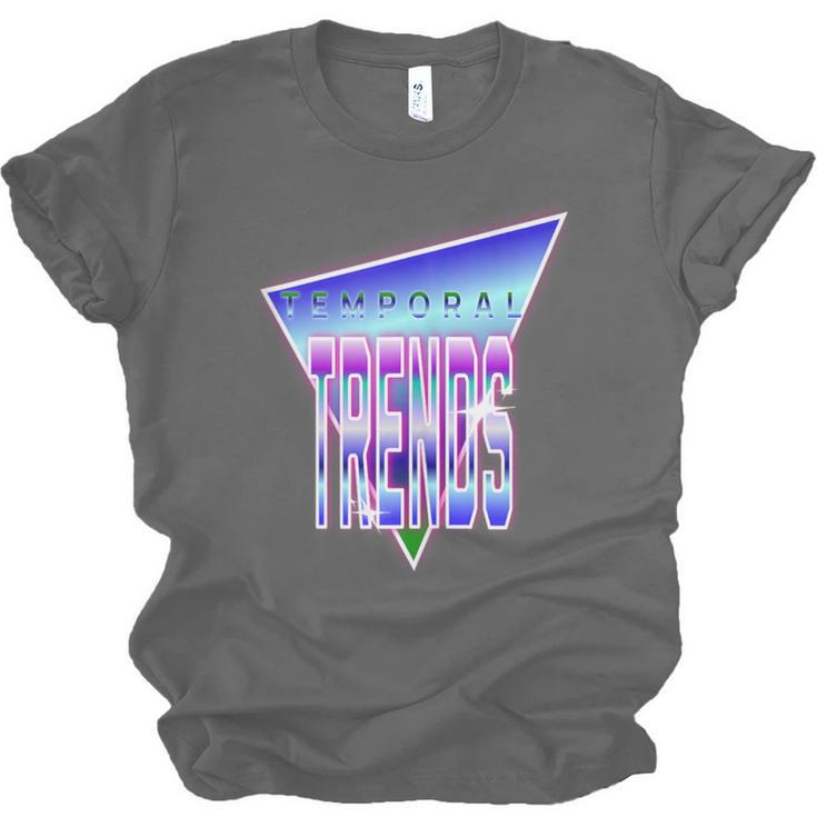Temporal Trends Vaporwave Style Retro Nostalgia Look Unisex Jersey T-Shirt Temporal Trends Vaporwave Style Retro Nostalgia Look Unisex Jersey T-Shirt